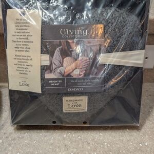 Demdaco Weighted Heart Plush